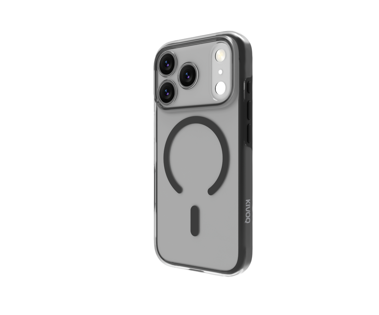 SchwarzMag StealthCase Pro,  TPU+PC Black Mag Case with Small Lens Hole for iPhone 18 Pro
